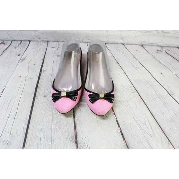 Vince Camuto Timba  Pink Suede Slip On Casual Flat Shoes Size 6 Medium - Picture 5 of 10